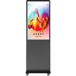 Non-Touch Digital Signage Display, 43 Inch Digital Display Board with HDMI Input, USB Plug-and-Play, Split Screen, Scheduled Power On/Off for Retail, Mall, Front Desk, Advertising