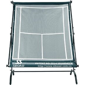 Tennis Rebounder Net - Rebound Wall for Racquet Sports - for Pickleball Paddle Squash Racquetball Table Tennis -Portable Backboard for Indoor & Outdoor Training SIBOASI