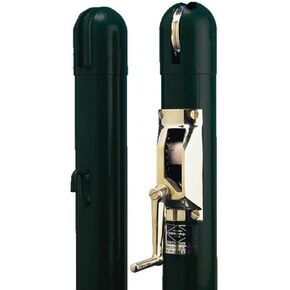Classic Round Posts 3" - Black (Pair)