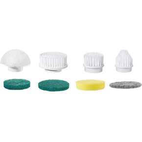 Brush Head 8 Pack, Replaceable Brush Heads for Spin Scrubber, Cordless Spin Scrubber Power Cleaning Brush for Bathroom Floor