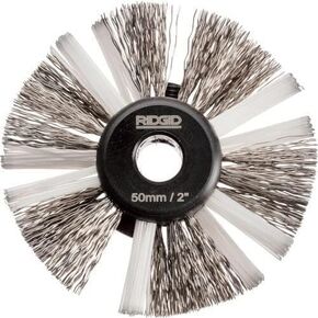 BRUSH, NYLON/STEEL K9-204 2"