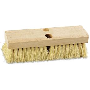 Boardwalk BWK3210 10 in. Brush 2 in. White Tampico Bristles Deck Brush Head