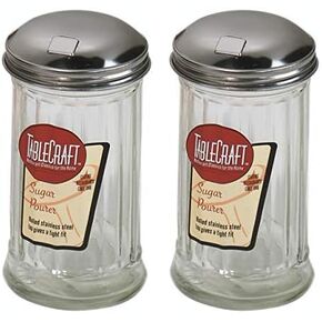 Tablecraft Sugar Pourer, 12 ounces, Clear