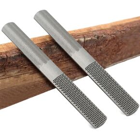 Litoexpe 2 Pack 8 Inch Wood Rasp File 4 Way Premium Grade High Carbon Hand File, Round Rasp, Half Round Flat, Needle Files Wood Rasp for Sharping Wood and Metal Tools in Kuwait
