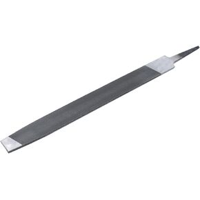 10 Inch Profile Mill Cut Handy File for Plastic Laminate Edge Finishing, Second Cut Grade High Carbon Hardened Steel Flat Mill File (‎No Handle Set of 1)