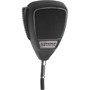 CAD Audio Astatic 611L Omnidirectional Dynamic Palmheld Microphone with Talk Switch, black
