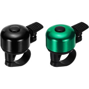 HARFINGTON Bike Bell Mini Bicycle Bell with Loud Crisp Clear Sound Bike Ring Bell Aluminum Bike Accessories