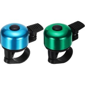 HARFINGTON Bike Bell Mini Bicycle Bell with Loud Crisp Clear Sound Bike Ring Bell Aluminum Bike Accessories in Kuwait