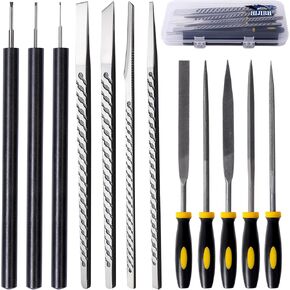 HIJIRH 165 Pcs Pro Grade 3D Printing Tool Kit,3D Printer Tool Kits,Diverse 3D Printer Accessory Including Electric Polishing Machine,Tool Box,for Remove/Trim and Finish 3D Print