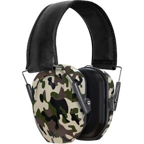 Shooting Hearing Protection Earmuffs, NRR 34dB Maximum Ear Protection Earmuffsfor Gun Range,Hunting