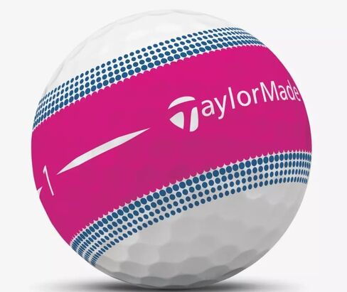 TaylorMade Tour Response Stripe Practice Golf Balls (Bulk Packaging) - 12-Balls in Kuwait
