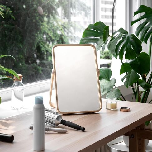 8 Pcs Acrylic Mirror Tiles 4x6 Inch Shatter Proof Plastic Mirrors with Soft Round Corners Non Glass Mirror Double Sided Protective Safety Mirror Sheets Self Adhesive Mirror Stickers Rectangular Mirror in Saudi Arabia