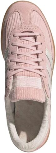 adidas Women's Handball Spezial Sneakers, Sandy Pink/Off White/Gum, Size 9.5 in Saudi Arabia