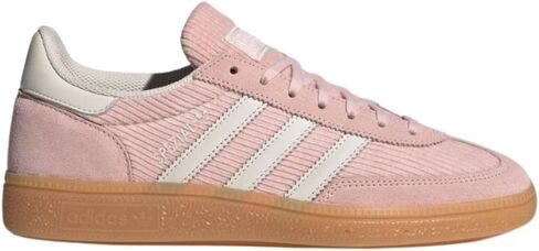 adidas Women's Handball Spezial Sneakers, Sandy Pink/Off White/Gum, Size 9.5 in Saudi Arabia