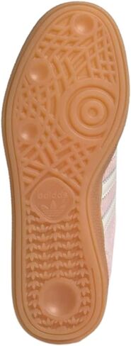 adidas Women's Handball Spezial Sneakers, Sandy Pink/Off White/Gum, Size 9.5 in Saudi Arabia