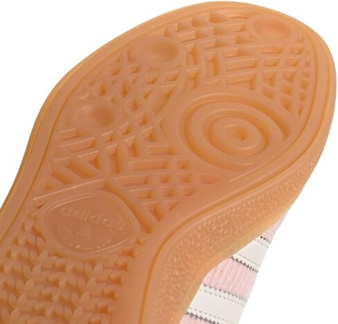 adidas Women's Handball Spezial Sneakers, Sandy Pink/Off White/Gum, Size 9.5 in Saudi Arabia