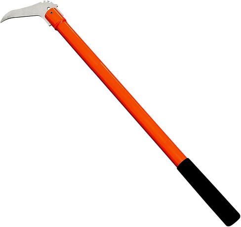 Pickaroon Hookaroon, 17in Pickaroon Logging Tool with Lightweight Anti-Slip Hook Handle for Lifting, Dragging, and Stacking Logs, Lightweight Logging Tools in Kuwait