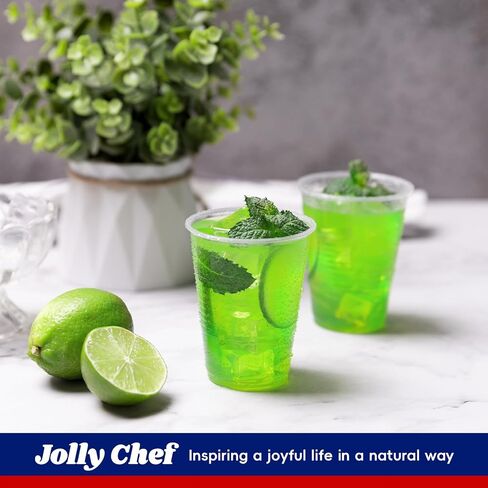 JOLLY CHEF 1200 Pack 9 oz Clear Plastic Cups,9 Ounce Small Disposable Cups, Cold Party Drinking Tumblers for Tasting, Drinking and Party in Kuwait
