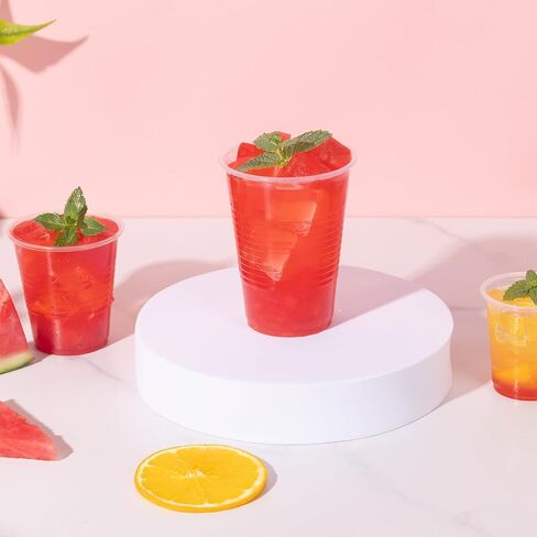 JOLLY CHEF 1200 Pack 9 oz Clear Plastic Cups,9 Ounce Small Disposable Cups, Cold Party Drinking Tumblers for Tasting, Drinking and Party in Kuwait
