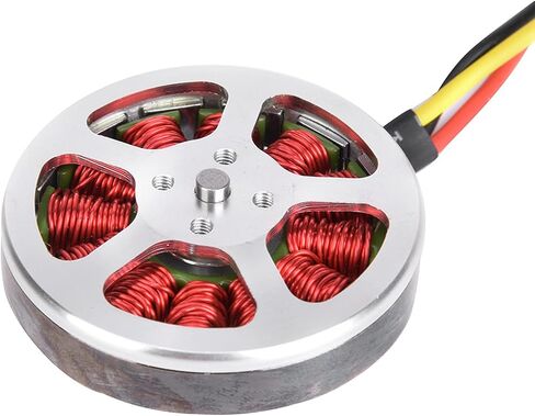 Metal Outdoor Big Load Brushless Motor, Hollow Cover Double Bearing Thick Line Aluminum Alloy Brushless Motor Electric Scooters Scooters in Saudi Arabia