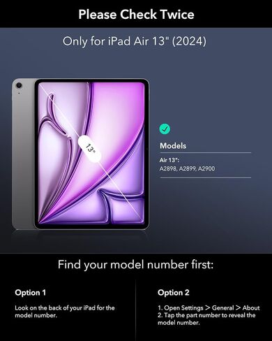 حافظة ESR iPad Pro 11 بوصة مع لوحة مفاتيح (M4، 2024)، حافظة لوحة مفاتيح iPad Pro 11 (الجيل الخامس) مع حامل مغناطيسي سهل الضبط، أوضاع عمودية/أفقية، حافظة واقية قابلة للإزالة، سلسلة Rebound 360، أرجواني in Saudi Arabia