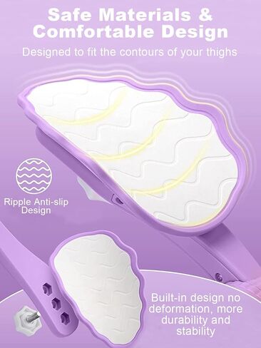 Thigh Master Exercise Equipment, Hip and Pelvis Trainer for Women Adjustable Resistance, Inner and Outer Thigh Toner, Home Workout Machine in Saudi Arabia