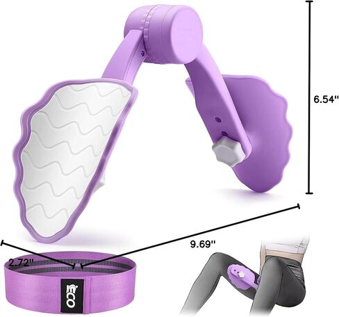Thigh Master Exercise Equipment, Hip and Pelvis Trainer for Women Adjustable Resistance, Inner and Outer Thigh Toner, Home Workout Machine in Saudi Arabia