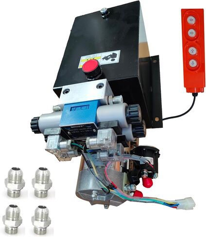 Hydraulic Power Unit 2 Way Double Acting, 12V DC Hydraulic Station Pump 2200PSI, Hydraulic Power Unit for Dump Trailer Car Lifting Platforms (1.6 kW) in Saudi Arabia