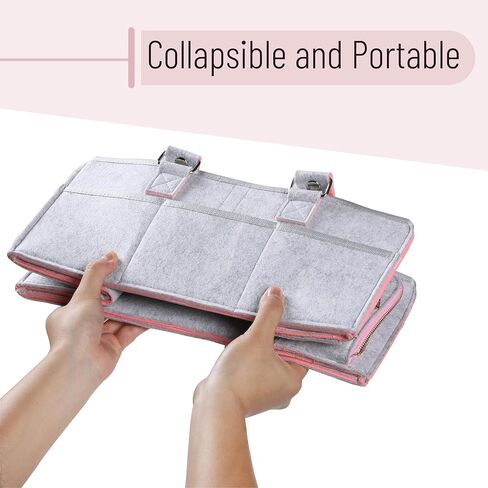 Mr. Pen- Baby Diaper Caddy Organizer, Navy Blue, Diaper Organizer, Car Diaper Caddy, Baby Caddy Organizer, Portable Diaper Caddy, Diaper Organizer for Changing Table, Baby Organizer for Nursery in Saudi Arabia