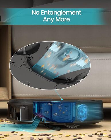 Lefant Robot Vacuum Cleaner with 2200Pa Powerful Suction,120 Mins,WiFi/Alexa/APP/Bluetooth,Schedule Cleaning,Slim Self-Charging Robotic Vacuum Cleaner for Home,Pet Hair,Hard Floors in Saudi Arabia