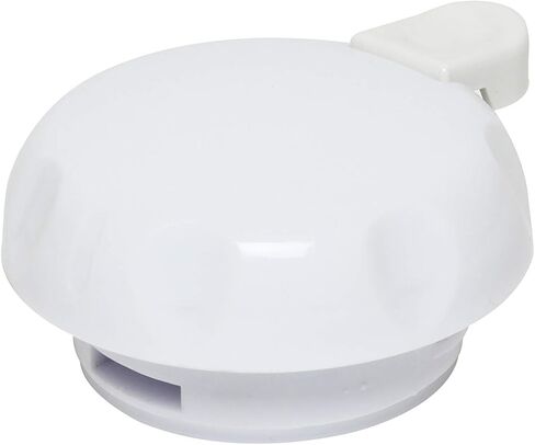 غطاء بديل Thunder Group PLWS020WTL، لخادم المشروبات PLWS020WT، زر ضغط، آمن للاستخدام في غسالة الأطباق، بلاستيك، أبيض، عبوة من 24 قطعة in Kuwait