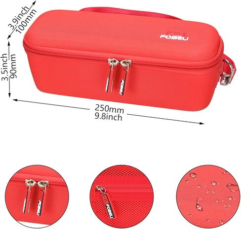 FBLFOBELI Hard Carrying Case Compatible with Beats Pill 2024 Wireless Bluetooth Speaker, Protective Case with Shoulder Strap (Gold) in Kuwait