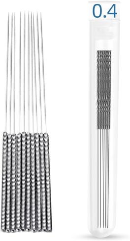 3D Printer Nozzle Cleaning Kit: 20-Pack 0.4mm Stainless Steel Nozzle Cleaner, 3D Printer Cleaning Needles for Creality Ender 3/K1/MK8/V6, No Clogger, Sturdy and Durable, Ease of Use, by 5APLUSREPRAP in Kuwait