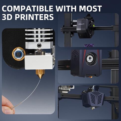 3D Printer Nozzle Cleaning Kit: 20-Pack 0.4mm Stainless Steel Nozzle Cleaner, 3D Printer Cleaning Needles for Creality Ender 3/K1/MK8/V6, No Clogger, Sturdy and Durable, Ease of Use, by 5APLUSREPRAP in Kuwait