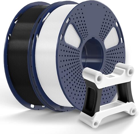 SUNLU PETG Filament 1.75mm - 2kg(4.4lbs) Elite PETG 3D Printer Filament, 1.75mm Dimensional Accuracy +/- 0.02mm, Black + Black PETG Filament Bundle in Saudi Arabia