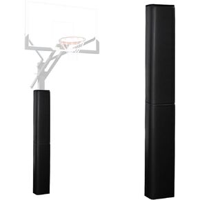 Square Pole Padding Basketball Pole Pads Heavy Duty Square Pads Outdoor Fits 4"x4", 5"x5", 6"x6",6"x8", 8"x8" Poles Waterproof UV-Resistant Durable Protection Pads