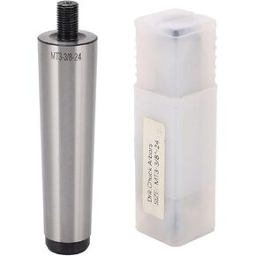 Drill Chuck Arbor MT3 to 3/8in-24 Hardened Morse Taper for Various Drill Machines
