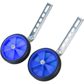 Training Wheel, Adjustable Kids Stabilizers Blue Kids Cycle Exercise Assistant Wheel 12-20 Inch Training Wheel for Kids Children