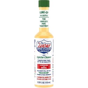 Lucas Upper Cylinder Lubricant & Fuel Injector Cleaner (5.25 oz.)-6 Pack