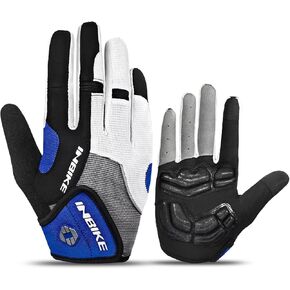 INBIKE Cycling Gloves for Men/Women Bike Gloves with Touchscreen-Padded Anti-Slip Mountain Biking MTB Bicycle Gloves for Cycling/Workout/Gym/Outdoor