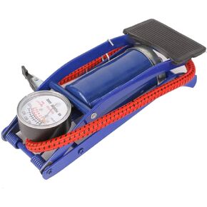 Car Bicycle Bike Single Cylinder Barrel Tyre Inflator Foot Pump w/Pressure Gauge Single Cylinder Barrel Tyre Foot Pump + Pressure Gauge Car Bicycle Bike