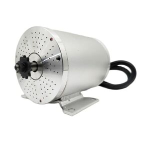 48V 2000W 4500RPM Electric Scooter BLDC Motor MY1020 for E-Scooter Motorcycle Accessories Part (Type, 48V 2000W Motor), Silver