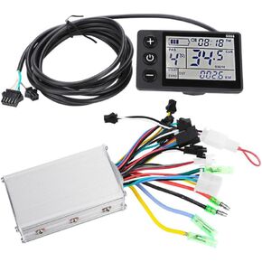Wbestexercises Motor Controller, 24V-48V Waterproof LCD Display Panel Electric ycle Scooter Brushless Controller