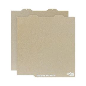 Double Sided Texture PEI Build Plate for Neptune 3 Plus/Neptune 4 Plus 3D Printer, 330x330mm High Temperature Resistance 3D Printer Flexible Spring Steel Removable Platform