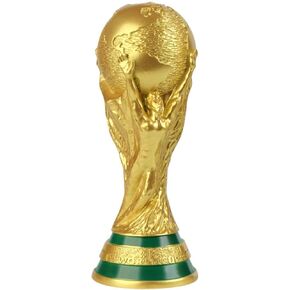 5/8/10/14IN World Cup Trophy Replica Resin Football Collectibles Sports Fan Trophies Gold Bedroom Office Desktop Decorations