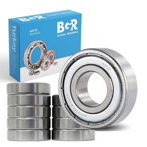 608-ZZ Bearing (10 Units) - Lubricated Chrome Steel Sealed Ball Bearing - 8x22x7mm Bearings with Metal Shield - Skateboard, 3D Printer