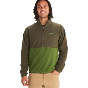 MARMOT Men's Rocklin 1/2 Zip Jacket - Classic, Warm, Lightweight 100-Weight Fleece Layer
