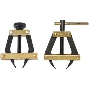 Roller Chain Tools, 25-60/60-100 Holder Puller&Breaker Cutter, Chain Detacher Breaker Cutter Tool Roller Chain Puller Holder Connecting for Bicycle Bike Motorcycle (S+L)