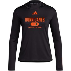 adidas Women's D4t University of Miami Lightweight Hoodie