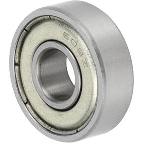 ACROPIX 608ZZ Deep Groove Ball Bearings P5 8x22x7mm Lubricated Bearings Double Metal Seal Silver Tone Scooter Skateboard Wheel